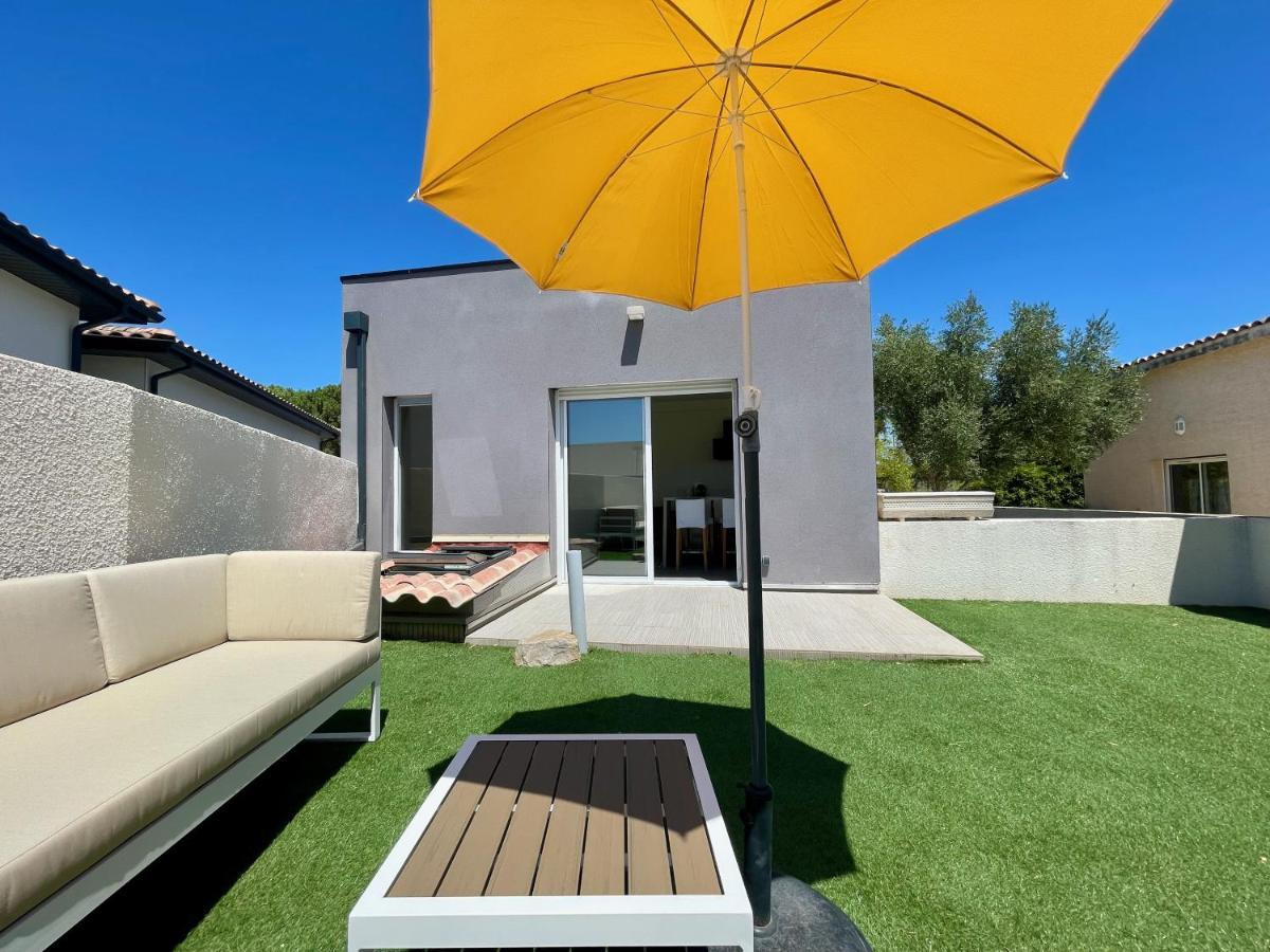 Appartement Souplex Jardin Proche Autoroute, Plages Et Attractions, Wifi - Tv, Calme Bessan Exteriér fotografie