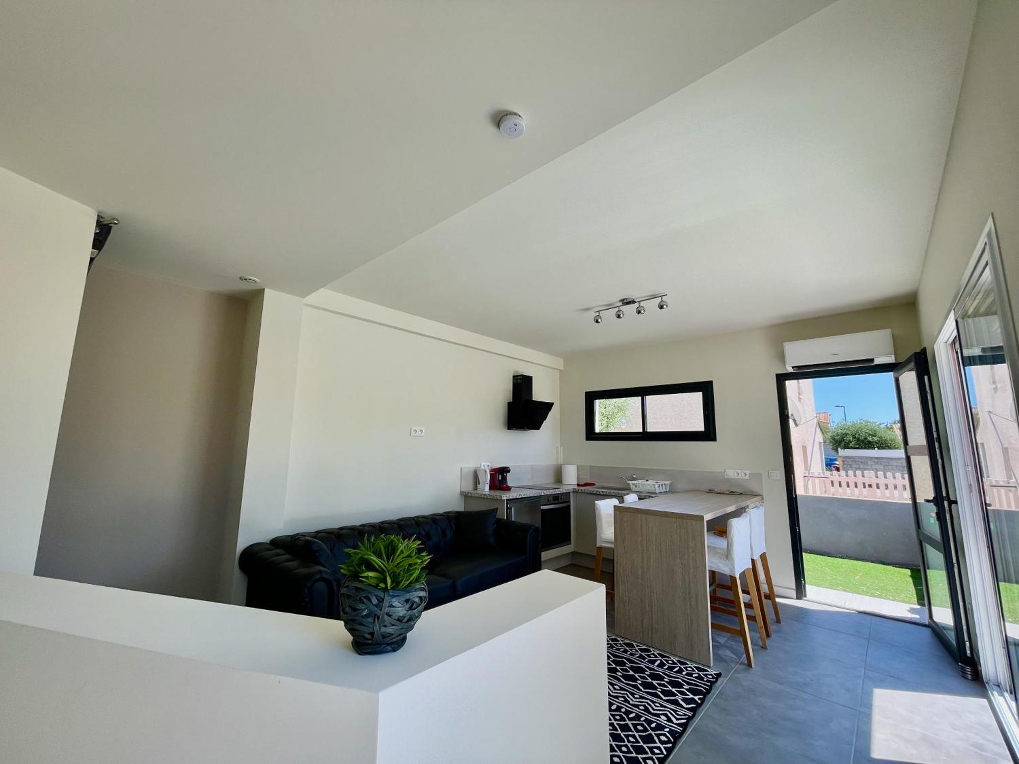 Appartement Souplex Jardin Proche Autoroute, Plages Et Attractions, Wifi - Tv, Calme Bessan Exteriér fotografie
